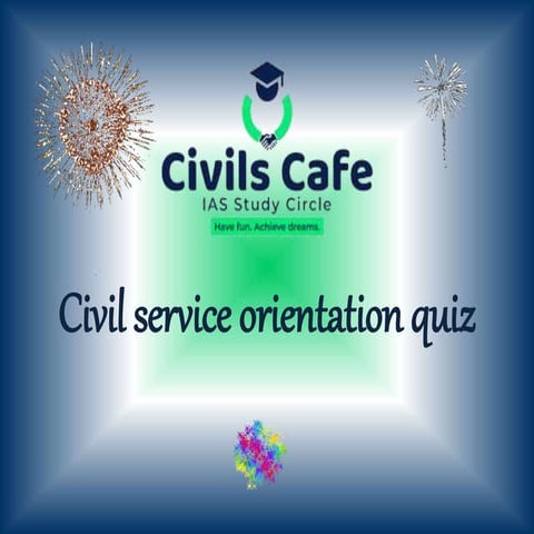 Understanding Civil service exam  through quizzing