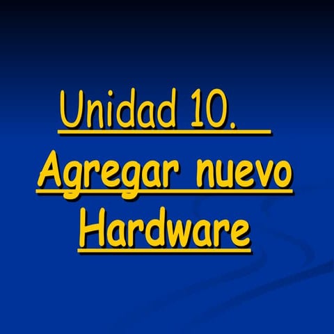 Unidad 10 Windows XP