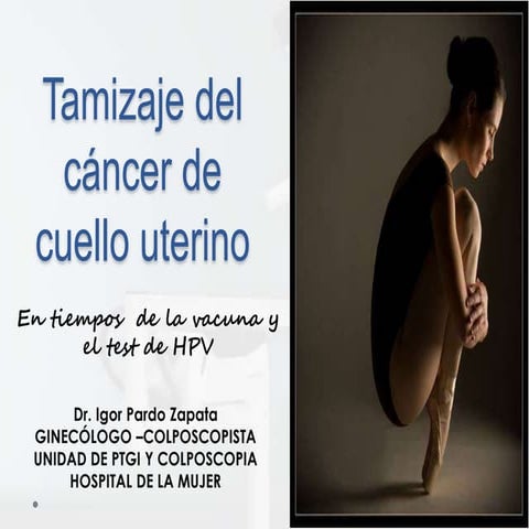 Unidad de colposcopia y patología del tracto genital.cps 2015. Dr. Igor Pardo...