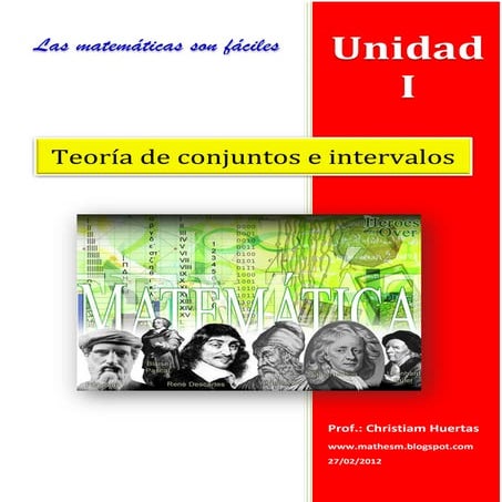 Matemática: Unidad I