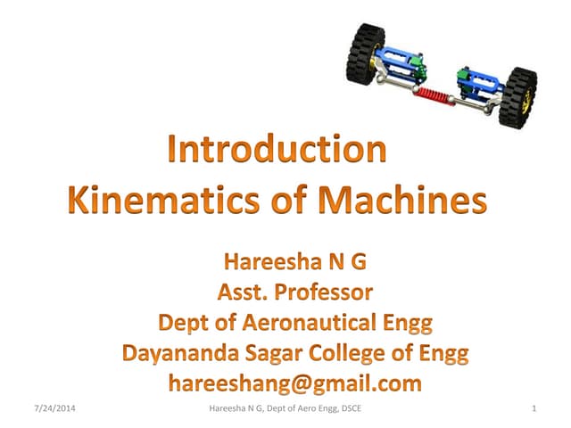 Introduction to Mechanisms