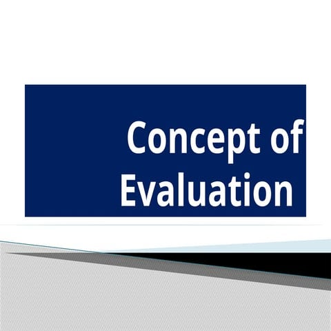 Assessment and Evaluation: Meaning and Difference