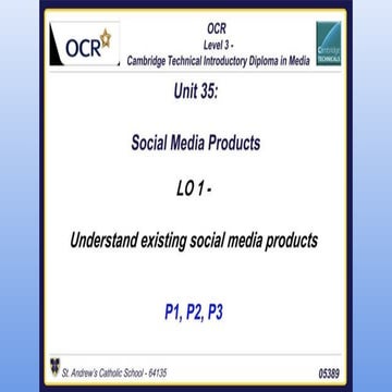 Unit 35: LO1