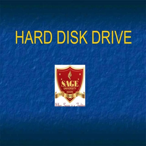 Unit3 ppt3 hard drive