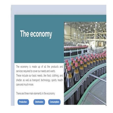 Unit 4 the areas of economic activity