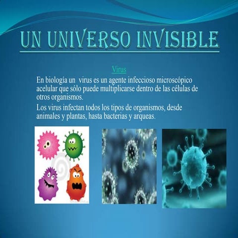 Un universo invisible