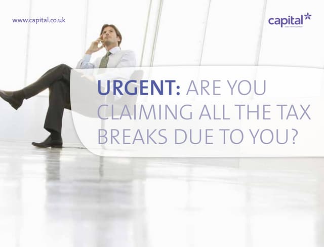 Urgent are-you-claiming-all-the-tax-breaks-due-to-you