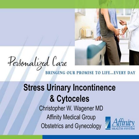Stress Urinary Incontinence & Cytoceles