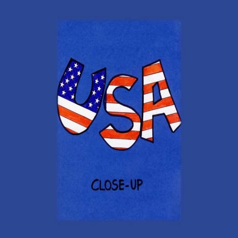 Usa close up