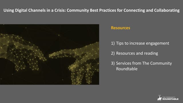 Resources for Using Digital Channels in a Crisis 