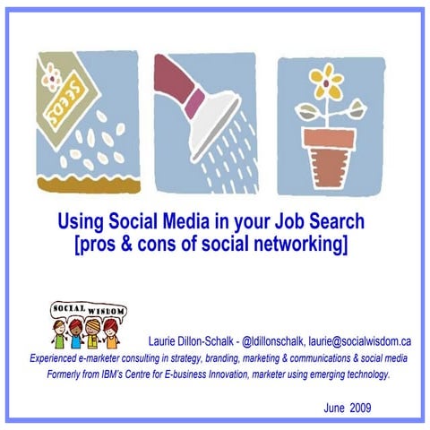Using Social Media In Your Job Search 