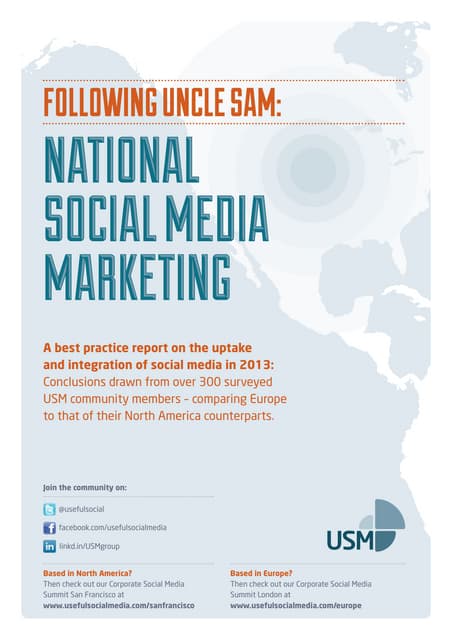 Following Uncle Sam: National Social Media Marketing