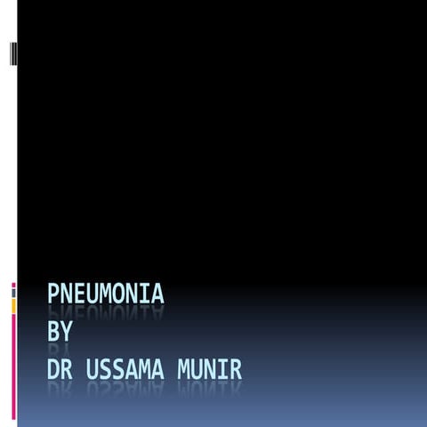 Pneumonia by Ussama