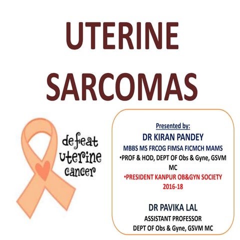 UTERINE LEIOMYOSARCOMA