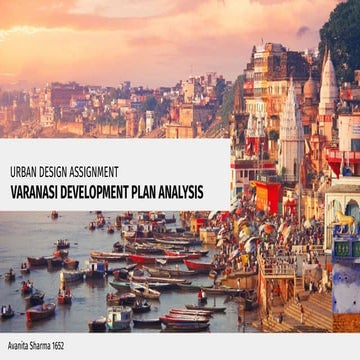 Varanasi development plan analysis