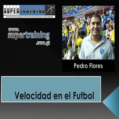 La velocidad en el fútbol