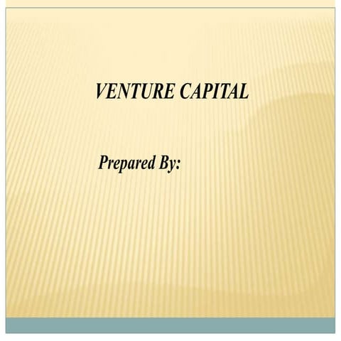 Ventuer capital