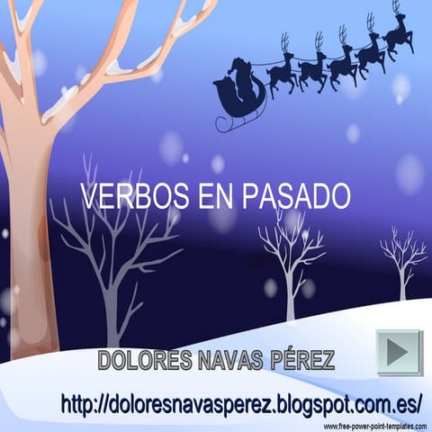Verbos pasado navidad