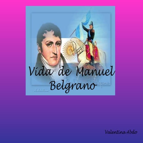Vida  de  manuel  belgrano