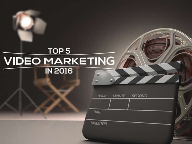 Top 5 Video Marketing Trends in 2016