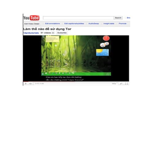 Tor tutorial in Vietnamese