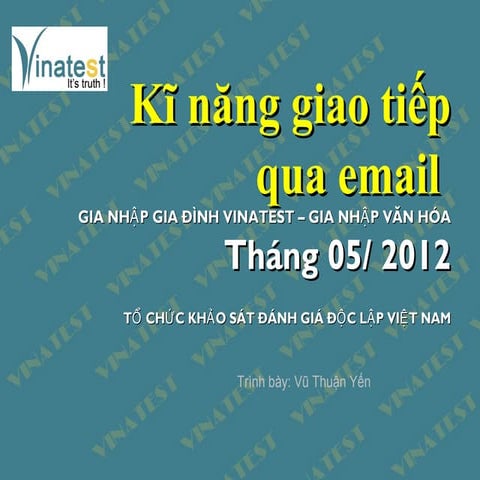 [Vinatest]cach viet email