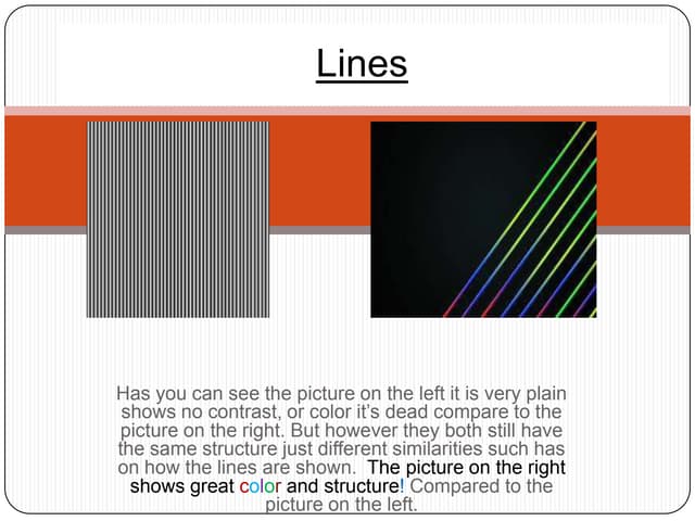 Visual composition slideshow