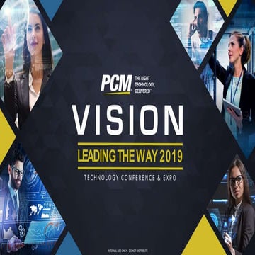 PCM Vision 2019 Breakout: VMWare