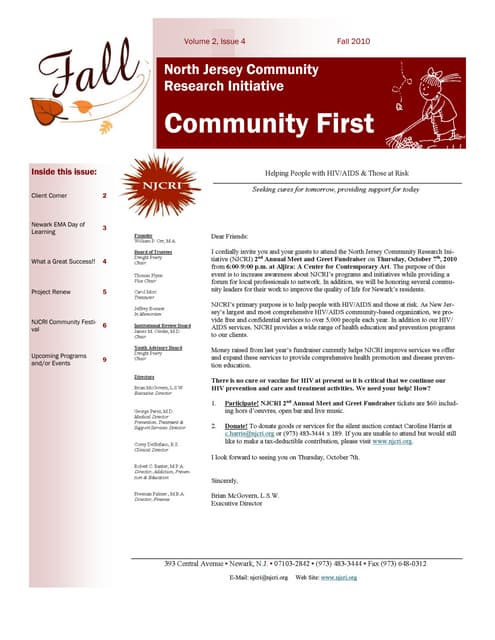 Volume 2   issue 4 - fall 2010