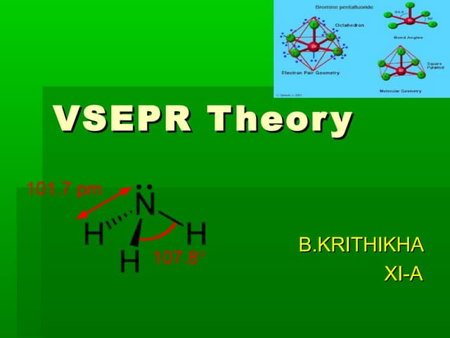 Vsepr theory