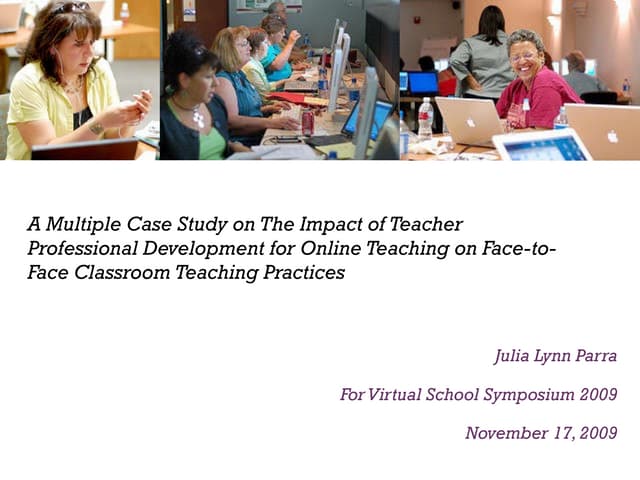 Julia Parra Research for VSS 2009