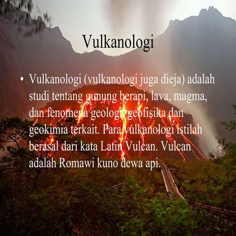 Vulkanologi