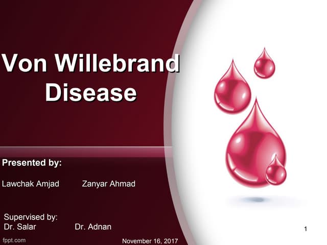 Von Willebrand Disease