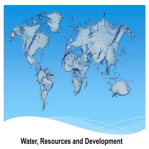 Water resources and development