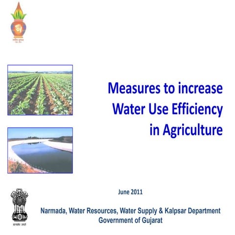 Water use efficiency 