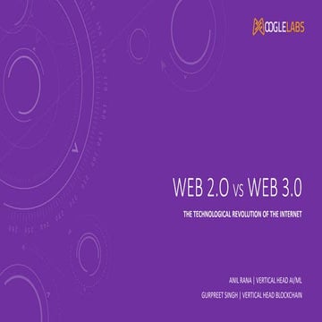 Web 2.0 vs Web 3.0