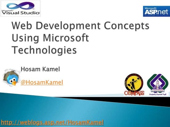 Web development concepts using microsoft technologies