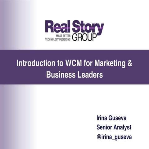 Intro to Web CMS for Marketing & Business