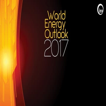 Webinar: New Policies Scenario, World Energy Outlook 2017