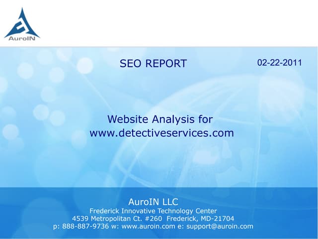 Website Analysis Report