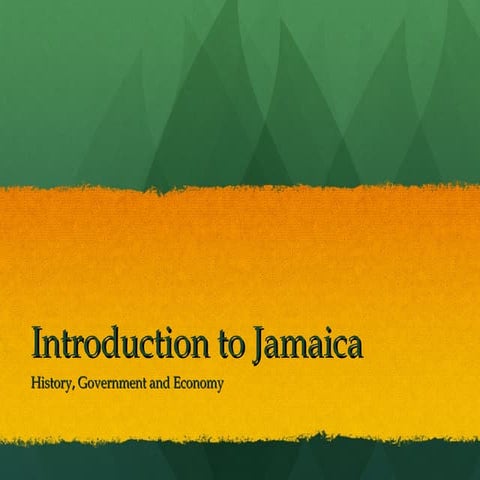 Introduction to Jamaica