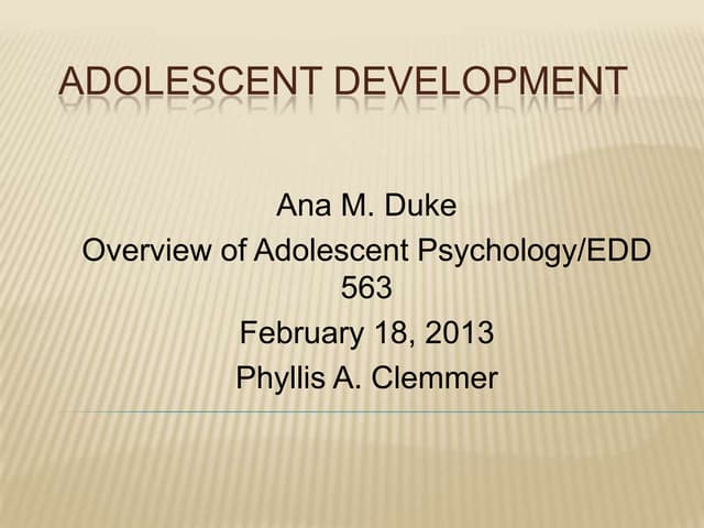 Week 2 presentation-ana duke