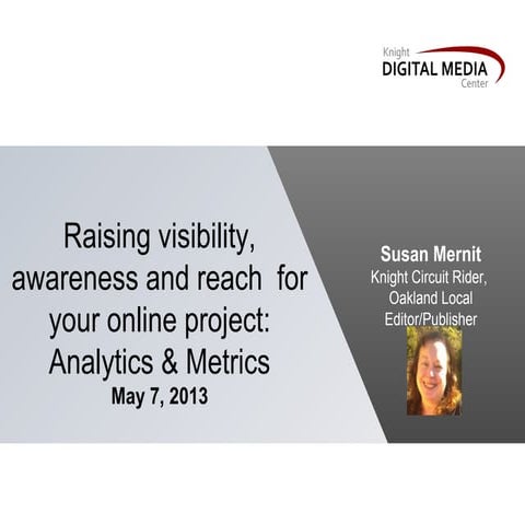 Virtual Class: Raising Visibility // Week 4