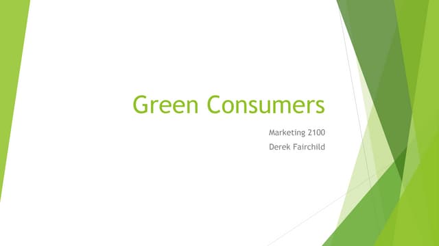 Green Customers