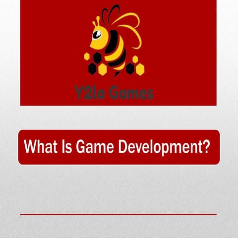 What is game development