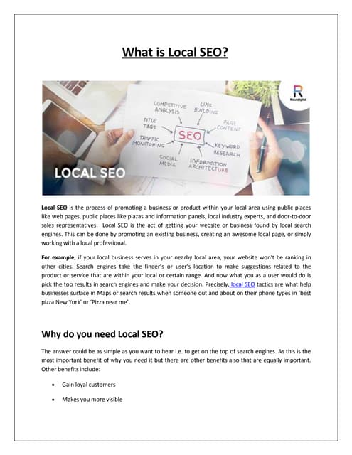 What is Local SEO?
