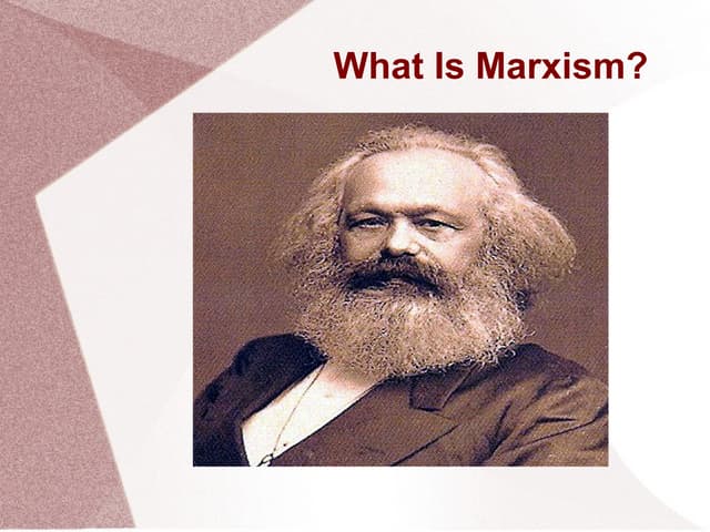 What Is Marxism?