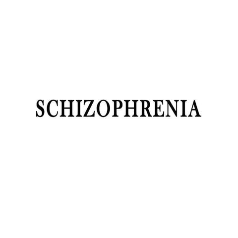 What is schizophrenia