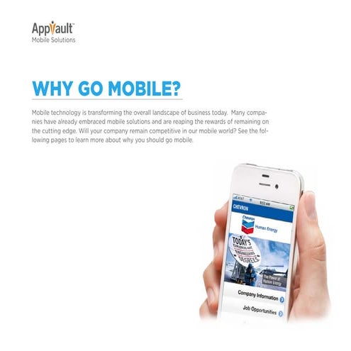Why go mobile_app_vault_solutions