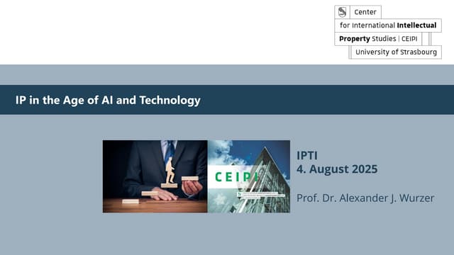 WIPO-IPO Training in Pakistan about "IP in the Age of AI and Technology"